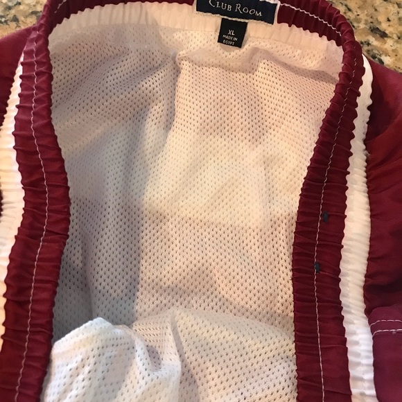 🌊CLUB ROOM Striped Bathing Suit - Picture 8 of 8